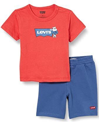Levi's - Kids Mascot Batwing Set - T-shirt - Korte Mouwen