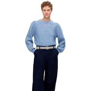 Gebreide Trui - Mélange - Knitwear - Lange Mouw - Normale Pasvorm