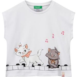 United Colors of Benetton T-shirt, Wit, 116