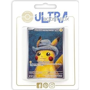 Pikachu with grey felt hat (Pikachu with grey felt hat) SV085 Pokémon Gallery - Ultraboost X Écarlate et Violet - Doos met 1 Engelse Pokémon-kaart