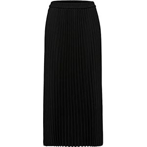 SELECTED FEMME Dames Slfalexis Mw Midi Skirt Noos Rock, zwart, 36