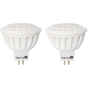 Garza 400723 – Set van 2 lampen LED-reflector, 3,5 W, 25000 H, 3000 K, warm licht, 200 lm