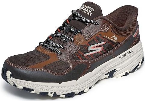 SKECHERS - GO RUN TRAIL 2.0 - Hardloopschoenen - Bruin