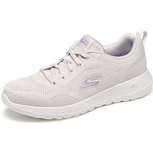 Skechers Womens Go Walk Joy Violet Sneaker, Natuurlijk/Paars, 7.5