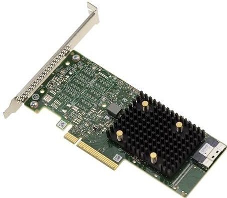 KALEA-INFORMATIQUE - 12GB PCIe 4.0 x8 - Trimode SAS SATA NVMe Controllerkaart - 8 Interne Poorten - RAID 0 00 1 10