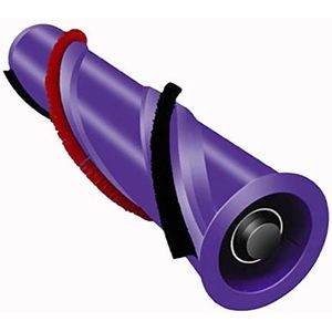 HUAYUWA Vervangende borstelrol Tapijt Borstel Reiniging Roller Veegmachine Bar (4 Gaten Interieur, d=50mm) Past voor Dyson V10 Motor Hoofd Stofzuiger Onderdelen