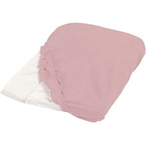 CANDIDE - Aankleedmatrasbeschermer, absorberend, elastische hoeken, machinewasbaar op 60 °C, gemaakt in Europa, badstof, 80% katoen, 20% polyester, 50 x 75 cm (roze)