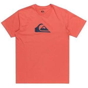 Quiksilver COMP Logo SS T-shirt met korte mouwen voor heren, roze, S