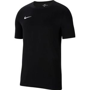 Nike Heren Short Sleeve Top M Nk Df Park20 Ss Tee, Zwart, Wit, CW6952-010, 2XL