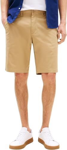 Tommy Hilfiger Harlem 1985 Shorts voor heren, Beige (Kameel), 28W