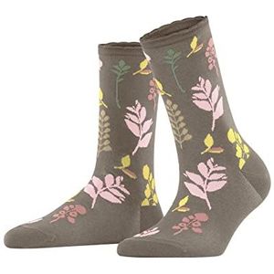Esprit Dames Autumn Fields sokken katoen Lyocell dun patroon 1 paar, bruin (Sughero 5031), 35-38 EU