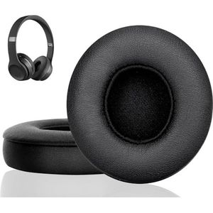 cyclingcolors 2 x oorkussens rond filter microfoon audio spons winddicht schuim zwart filter pad voor hoofdtelefoon, 65 mm