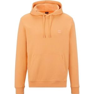 BOSS heren Sweatshirt met capuchon Wetalk, Licht/Pastel Orange833, M