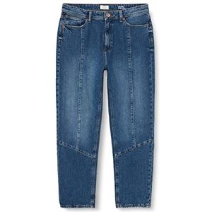 s.Oliver Damesjeans, 7/8, blauw, 40W / 34L
