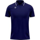 GIVOVA Poloshirt van katoen-piqué, Blauw/Wit, M