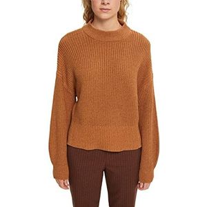 edc by ESPRIT Dames 092CC1I306 Pullover 260/LIGHT Taupe, XXS