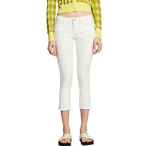 ESPRIT Dames Jeans, 100/wit., 34W / 26L