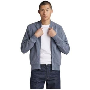 G-STAR RAW Collegic Raglan Bomber Sweat, Meerkleurig (Vintage Indigo Htr D24419-d562-g382), M
