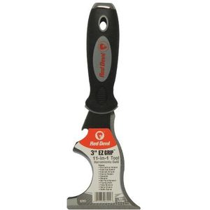 Red Devil 6291 EZ Grip Multifunctioneel Decorating Tool, Veelkleurig, 3 Inch