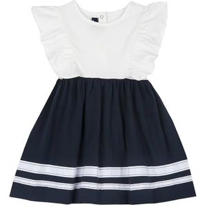 Chicco Elegante Jurk Met Korte Mouwen meisjes, Blauw (1), 5A, Design in Italië