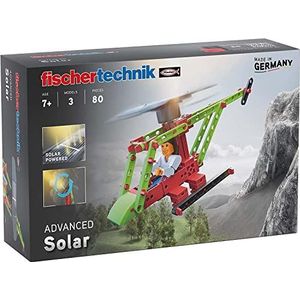 fischertechnik helikopter Solar 544616 – experimenteerset met zonnemotor, speelgoed voor kinderen vanaf 7 jaar