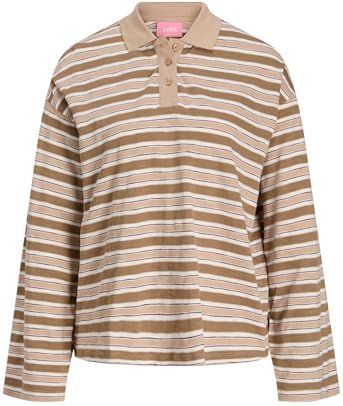 JJXX - JXNAJA - Shirt - Bruin - Gestreept - Lange Mouw