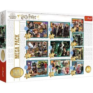 Trefl - Harry Potter, In De Wereld Van Harry Potter 10 In 1 Puzzel, 10 Puzzels, Van 20 Tot 48 Stukjes Puzzels Met Harry Potter Filmfiguren, Amusement, Voor Kinderen Vanaf 4 Jaar