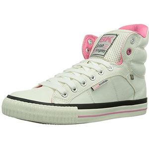 British Knights ATOLL hoge sneakers voor dames, wit wit roze 03, 39 EU