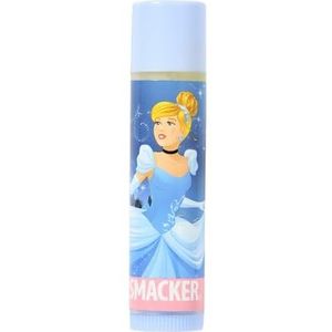 Lip Smacker Disney Princess Collectie, Cinderella Single Lip Balm voor Kinderen, Veilig in Gebruik en Vrij van Kleurstoffen voor een Natuurlijke Afwerking, Vanille Sprankel Smaak