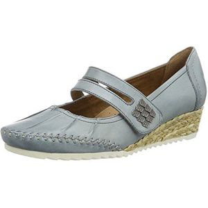 Jana 24311 dames Mary Jane lage schoenen, Blauw denim 802, 37 EU Breed
