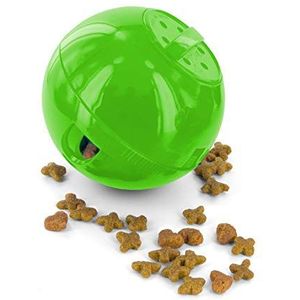 PetSafe SlimCat voederbal, snackbal voor katten, voor een speelse gewichtscontrole, 150 ml droogvoer, groen