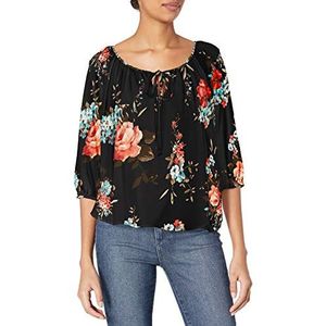 Harilla 5x2 Ronde Opvouwbare Make-upspiegel Compact met Kamzak Biscuitformaat Leuke Koffie