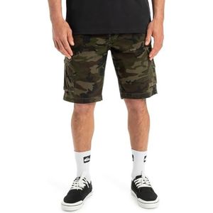 Quiksilver CRUCIAL Battle Cargo Shorts voor heren, groen, 33