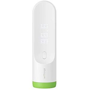 Withings Thermo – Slimme tijdelijke thermometer, FSA-geschikt, geschikt voor baby's, peuters, kleuters en volwassenen, geen contact vereist