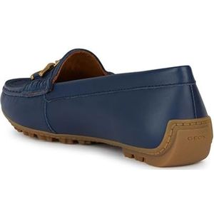 Geox Dames D KOSMOPOLIS + Grip Moccasin, Navy, 36 EU, Donkerblauw, 36 EU