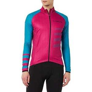 Nalini LS Stripes lang shirt voor heren, Paars, L