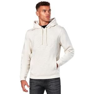 Alpinestars Substratus Hoodie Sweatshirt met capuchon voor heren, Avena Melange, XL, haver melange, XL