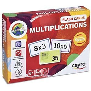 Cayro - Flashcards vermenigvuldigingen (XCY-5510)
