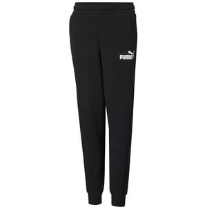 Puma Regular Fit Joggingbroek met Logo Zwart