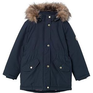 NAME IT girl jas parka, Dark Sapphire, 122 cm