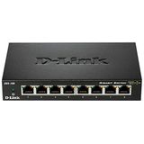 8-poorts 10/100/1000 Gigabit