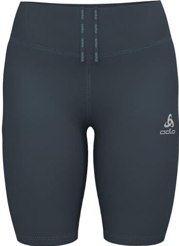 Odlo - Essential Running Shorts - Korte Hardlooptights - Zwart - 93% Polyester, 7% Elastaan