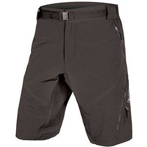 Endura Hummvee Mountainbike Baggy Fietsshort II met voering (zwart, XL)