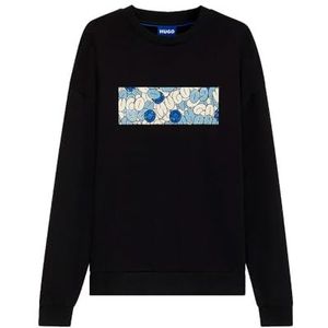 HUGO - Neprix - T-shirt - Blauw - Katoen