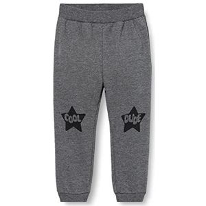 Koton Baby-jongens bedrukte jogger elastische tailleband sweatpants, antraciet (045), 6-9 Maanden