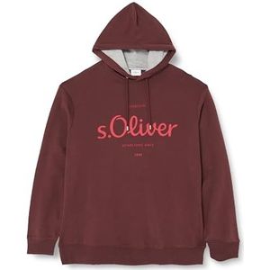 s.Oliver Sales GmbH & Co. KG/s.Oliver Heren logo-sweatshirt met capuchon logo-sweatshirt met capuchon, lila (lilac), 4XL