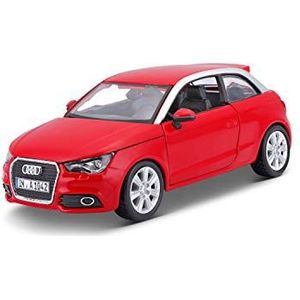 Bburago - Audi A1 speelgoedauto, rood (18-22127R).
