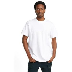 Flock - G-Script Loose Regular T-shirt - Wit - Katoen