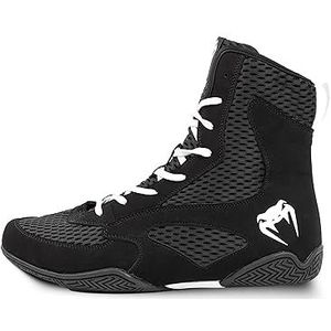 Venum Shoe's Contender Boxing Black/White, 6 Men/7.5 Women