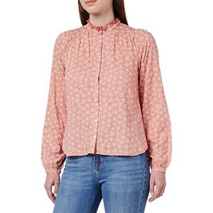 MUSTANG Dames Style Elisa viscose blouse, AOP roze 4142 12423, 36, Aop Rosa 4142 12423